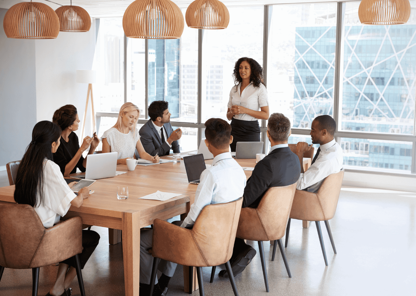 Team discussing digital strategy for aesthetic practice